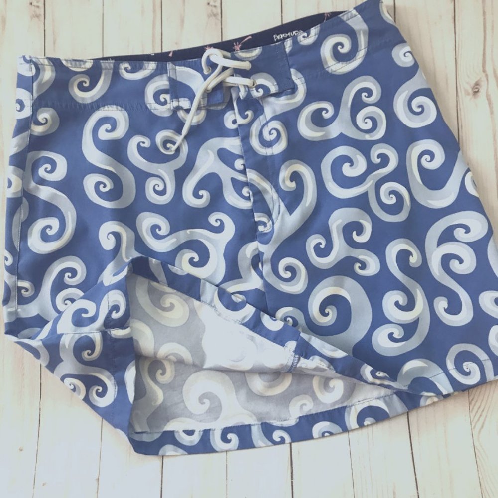 Bermuda Styles Beach Tropical  Quick Dry Skirt SZ 6